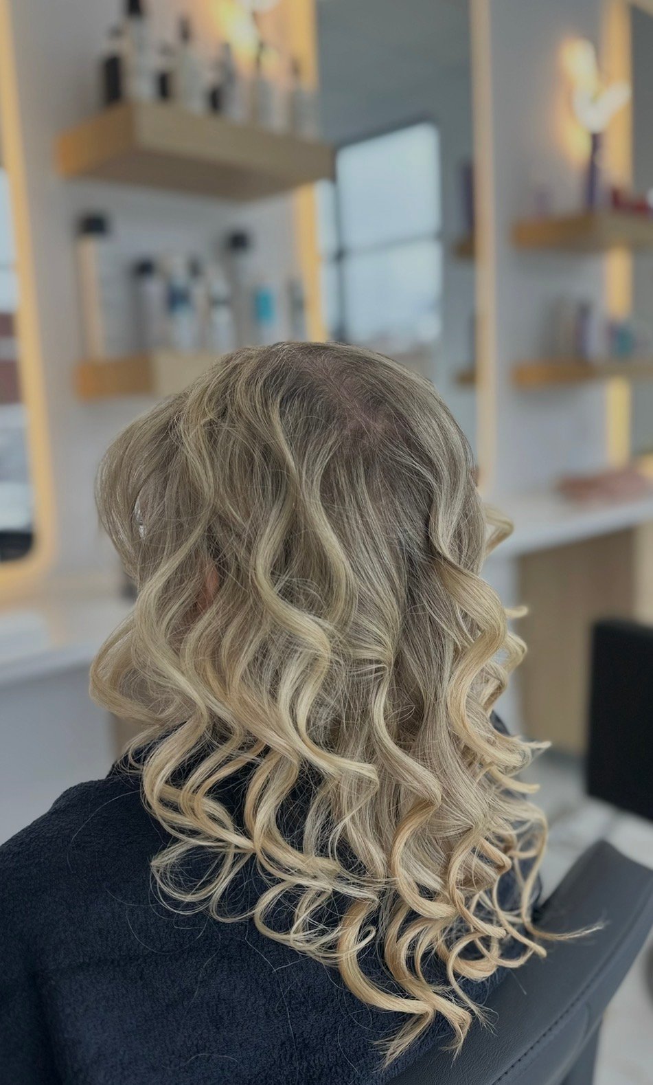 Partial Highlights (Full-Top/Partial Full) +toner +cut& style