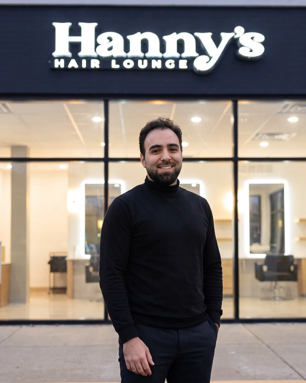 Hanny at Hanny's Hair Lounge