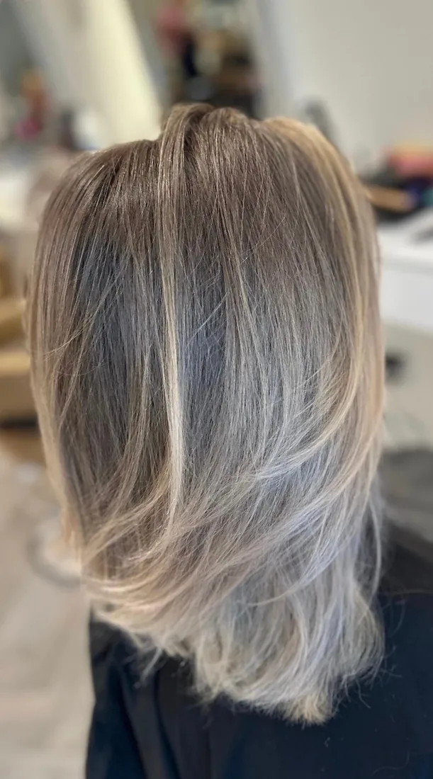 Wash, Set & Style (Medium) at Hanny's Hair Lounge