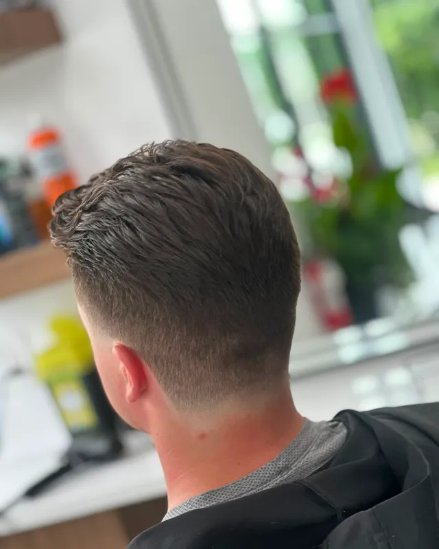 Clean taper blended through the back and sides
